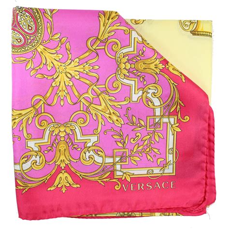 versace foulard saldi|versace icon scarf.